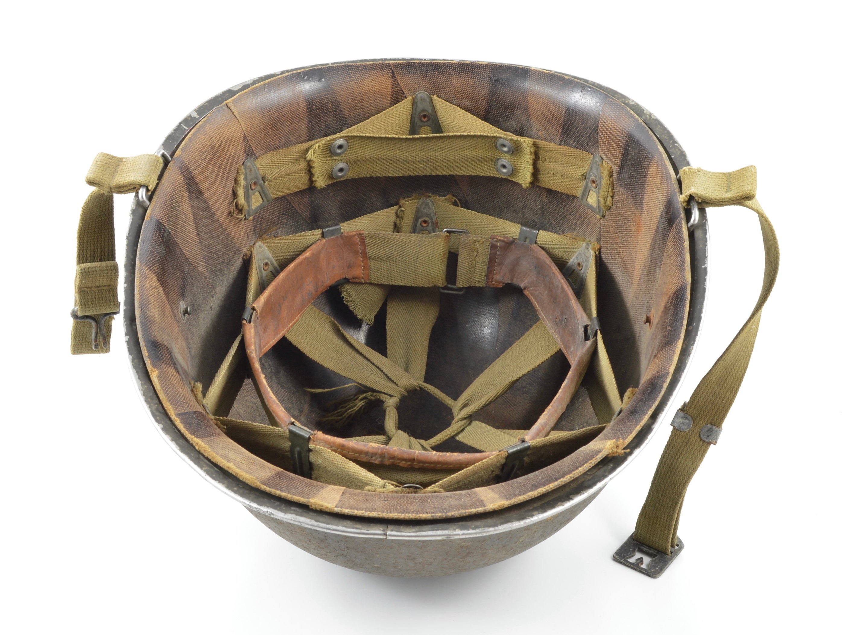 Mid-WWII Fixed Loop M1 Helmet & Capac Liner (1943 Set) — image 5