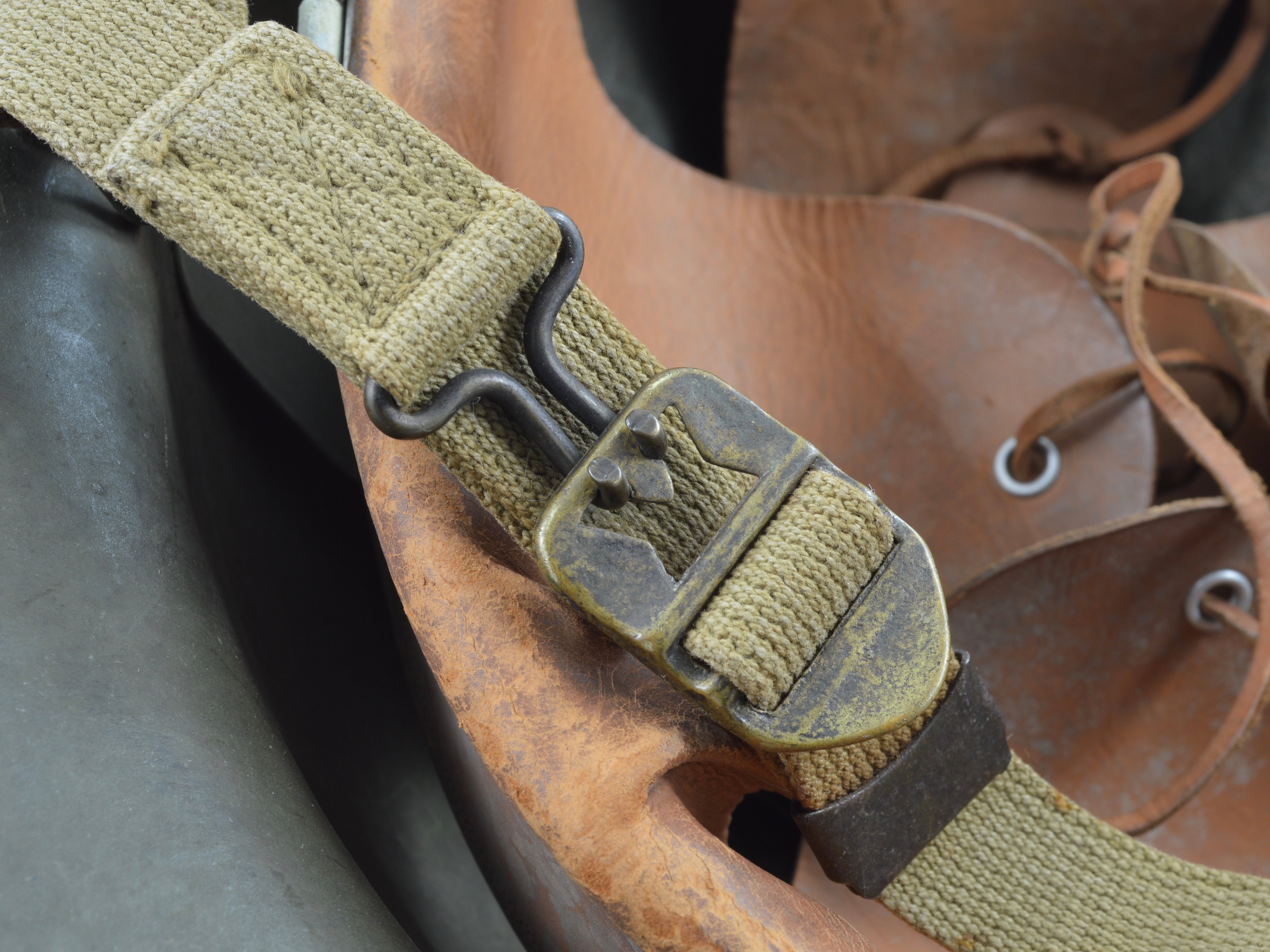 Early-WWII McCord M1917A1 Helmet Set (1940) — image 5