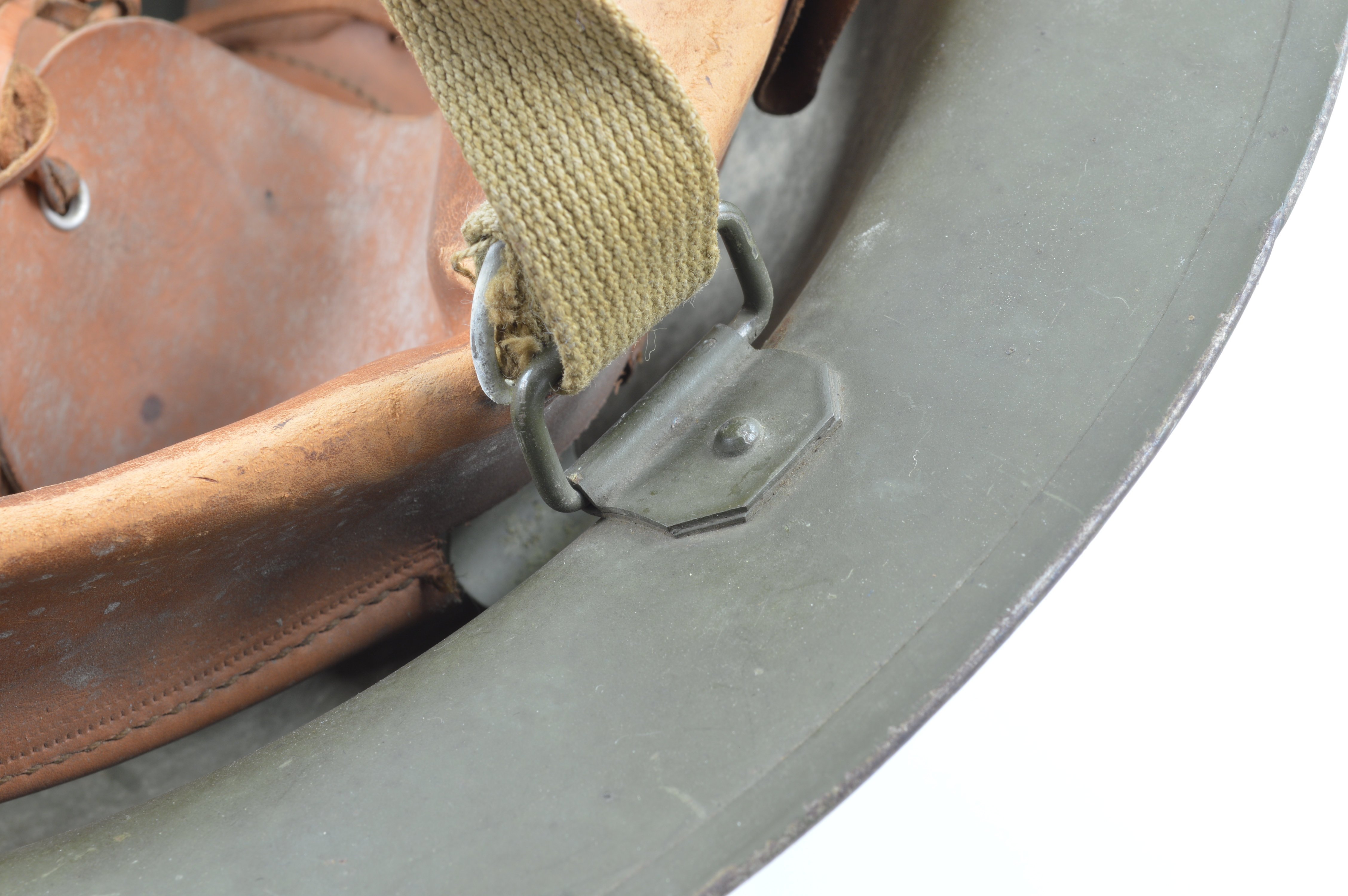 Early-WWII McCord M1917A1 Helmet Set (1940) — image 6