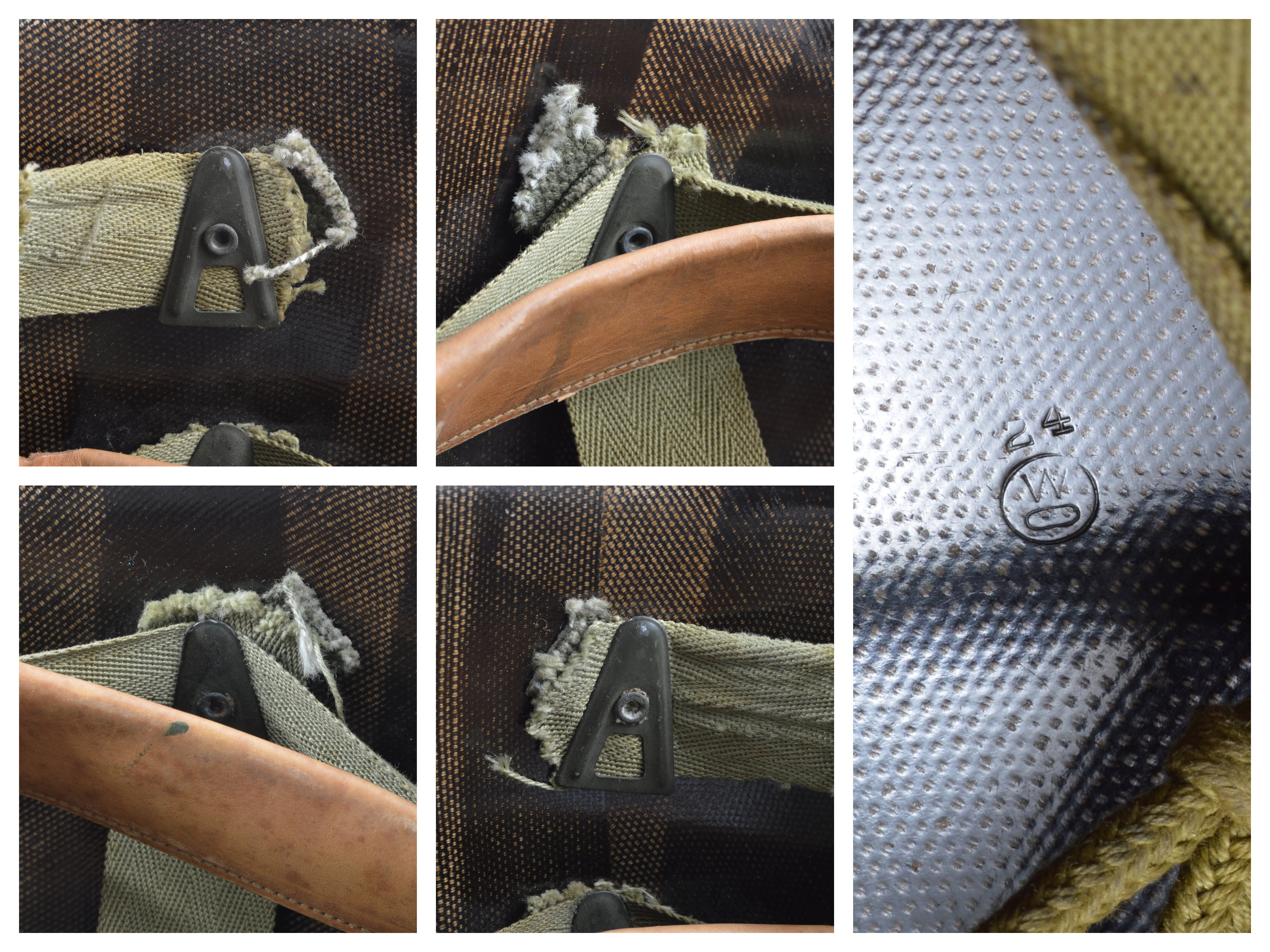 Mid-WWII Fixed Loop Paratrooper M1 Helmet & Westinghouse Jump Liner (1943 Set) — image 5