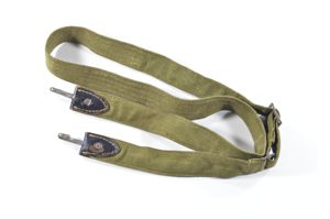 WWII German M31 Bread Bag & Helmet Strap