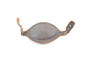 Early-WWII Russet Leather Paratrooper Helmet Liner Chin Cup