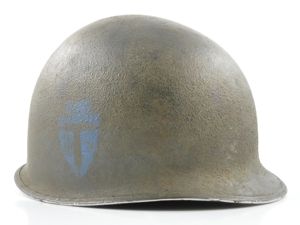 WWII Paratrooper M2 'D-Bail' Airborne Helmet Shell