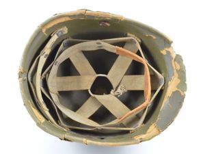 Early-WWII Hawley M1 Helmet Liner (Rayon Suspension)