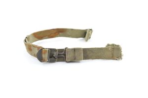 Early-WWII Web Helmet Chinstraps OD#3 (Khaki)