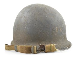 WWII Navy Painted Fixed Loop McCord M1 Helmet Shell (August …