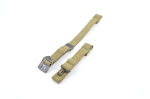 Mid-WWII Web Helmet Chinstraps OD#3 (Khaki)
