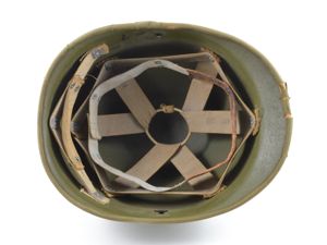 Early-WWII General Fibre Co. 'Hawley' M1 Helmet Liner (Rayon Suspension)