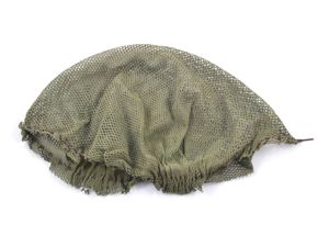 WWII U.S. Camouflage 'Shrimp' Helmet Net