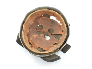 WWII German M38 Fallschirmjäger Helmet Liner and Buna-S Dome Pad …
