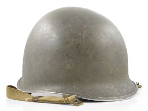 WWII Fixed Loop McCord M1 Helmet Shell (Mid-1941)