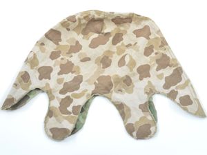 WWII USMC Camouflage Helmet Cover