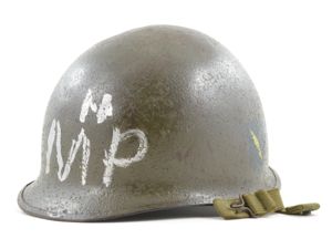 WWII 82nd Airborne, 504th PIR, M1-C Paratrooper Helmet Shell (November …