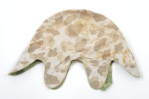 Early-WWII USMC Camouflage Helmet Cover