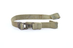 Early-WWII Web Helmet Chinstraps OD#3 (Khaki)