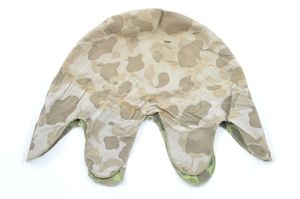 Early-WWII USMC Camouflage Helmet Cover