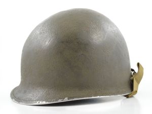 WWII Corporal's Fixed Loop Schlueter M1 Helmet Shell (Early-1943)
