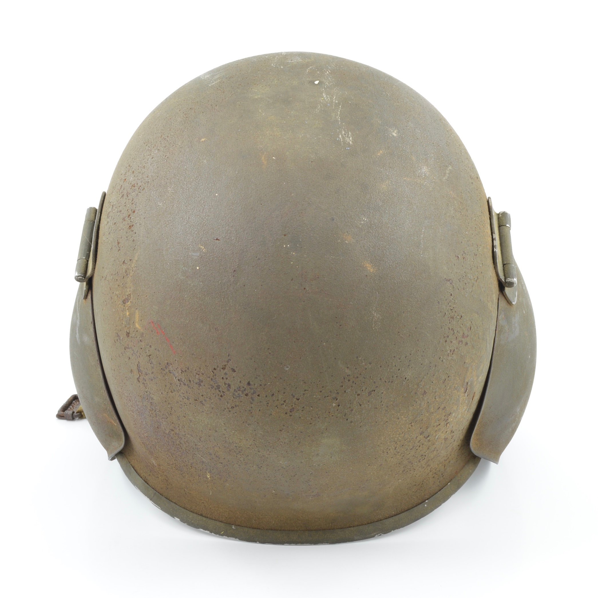 WWII U.S. Army Air Corps/Force M3 Bomber Crew Flak Helmet — image 10