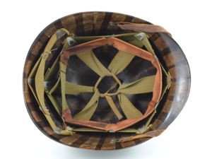 WWII Inland M1 Helmet Liner (Complete Accessories)