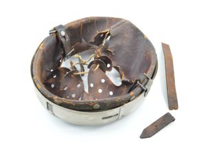 Pre-WWII German M35 64/56 Helmet Liner & Chinstrap (1938)