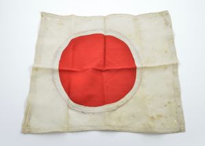 WWII Imperial Japan Personal Pocket Flag