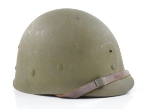 WWII Firestone M1 Helmet Liner (Complete Accessories)