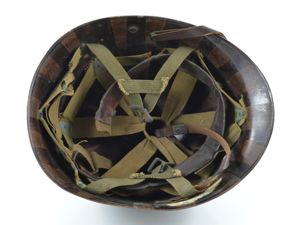 Late-WWII Westinghouse Airborne Paratrooper M1-C Helmet Liner