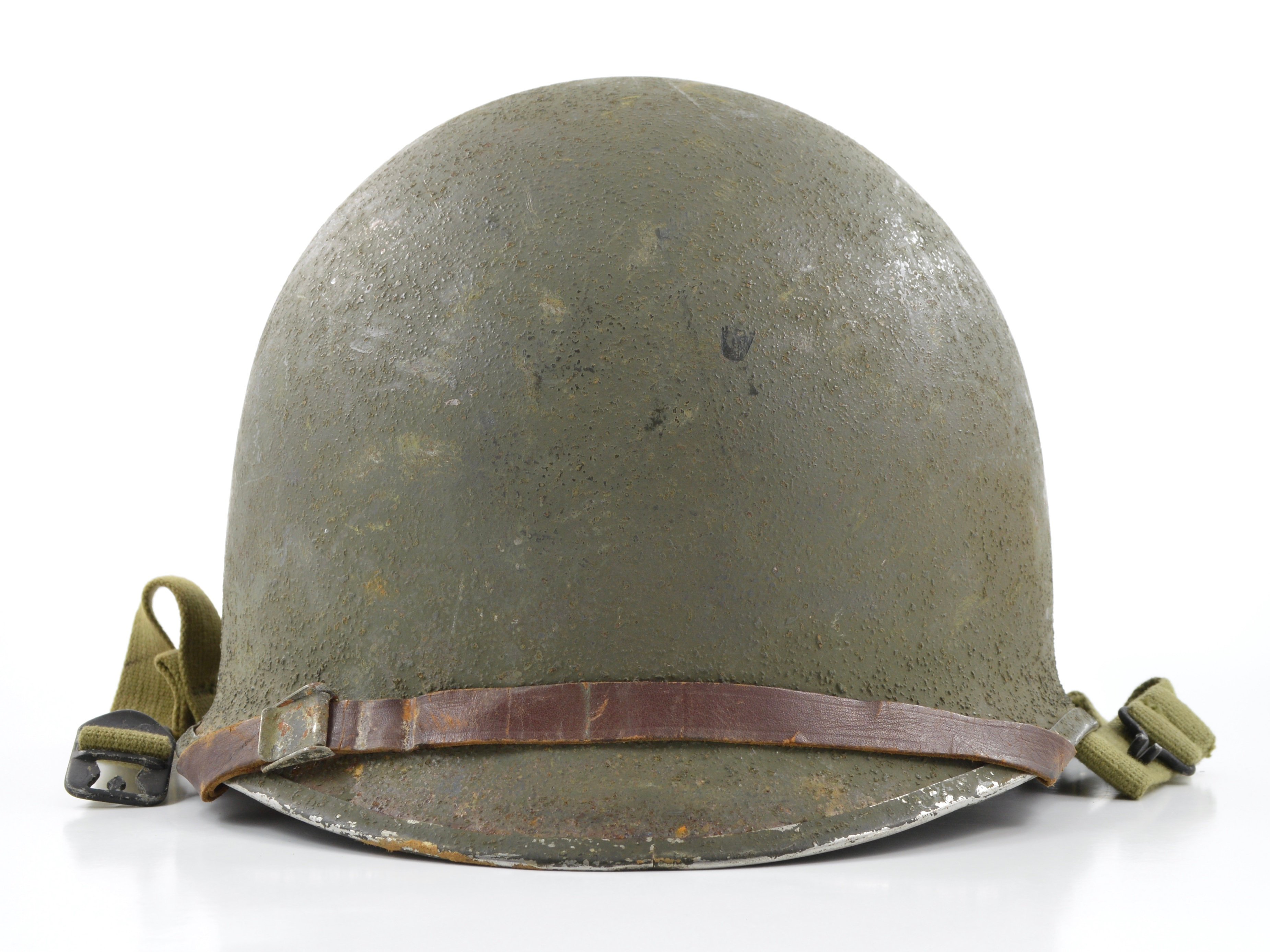 Mid-WWII Swivel Loop Helmet & Westinghouse Liner (Complete Set) — image 10