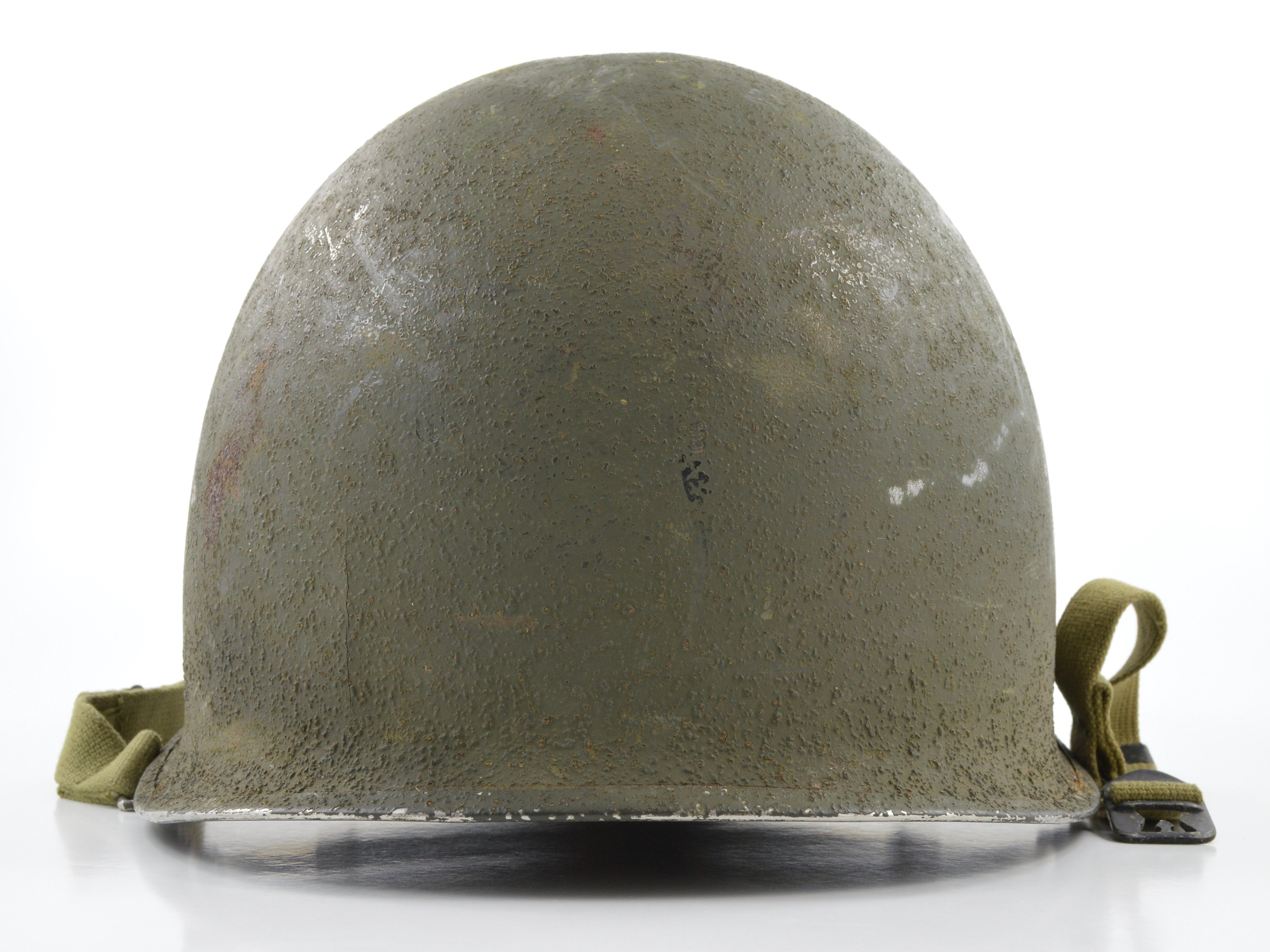 Mid-WWII Swivel Loop Helmet & Westinghouse Liner (Complete Set) — image 13