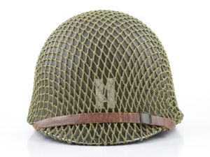 Early-WWII Captain's Fixed Loop M1 Helmet & Inland Liner (1942 …