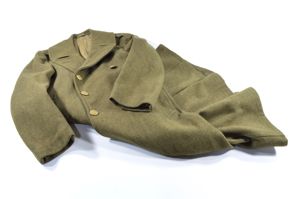 WWII U.S. Wool Overcoat (ID'd)