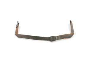 WWII Leather Liner Strap With Green Steel Buckle
