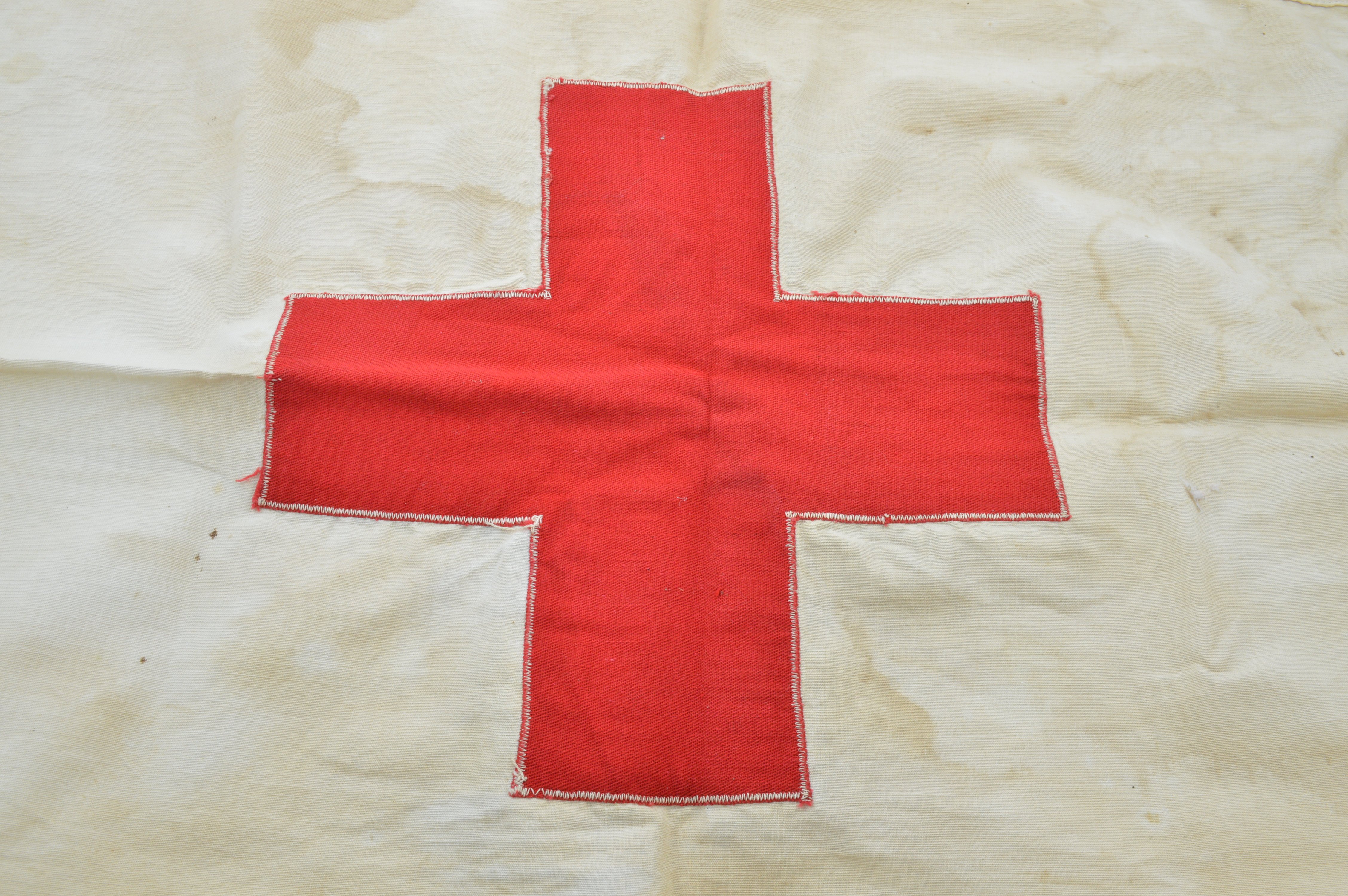 WWII U.S. Geneva Cross Medic's Flag — image 2