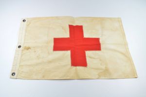 WWII U.S. Geneva Cross Medic's Flag