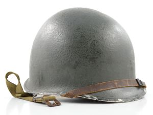 Mid-WWII Swivel Loop Helmet & Seaman Liner (Complete Set)