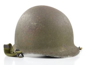 WWII Fixed Loop McCord M1 Helmet Shell (Mid-1941)