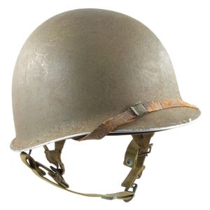 WWII M2 'D-Bail' Airborne Helmet & Inland Paratrooper Liner Set
