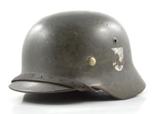 WWII German M35 Heer Helmet & Liner Set (ET68)