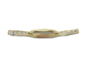 Late-WWII OD#3 Paratrooper Helmet Liner Chin Cup