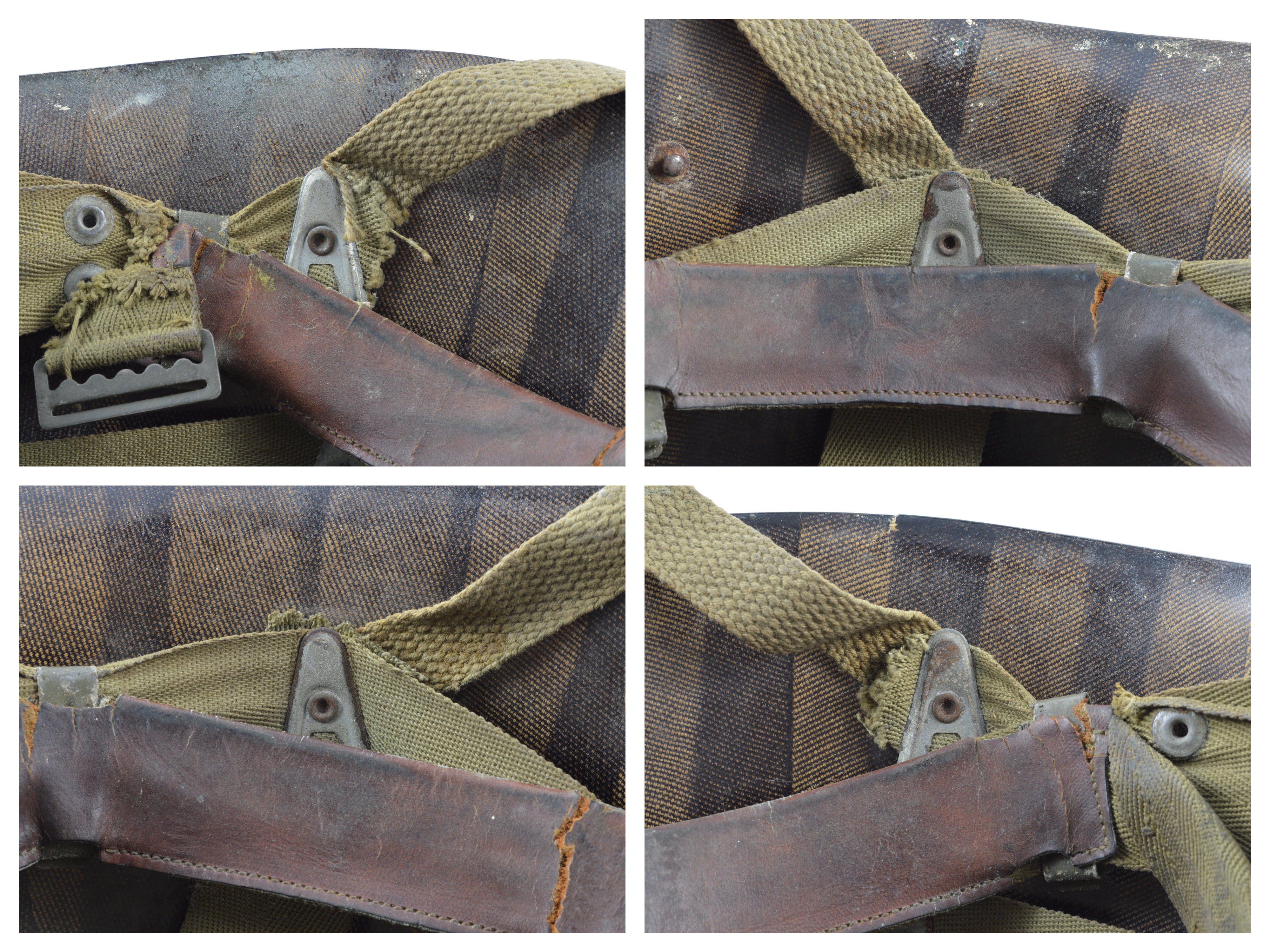 WWII Inland Paratrooper M2 M1-C Helmet Liner — image 5