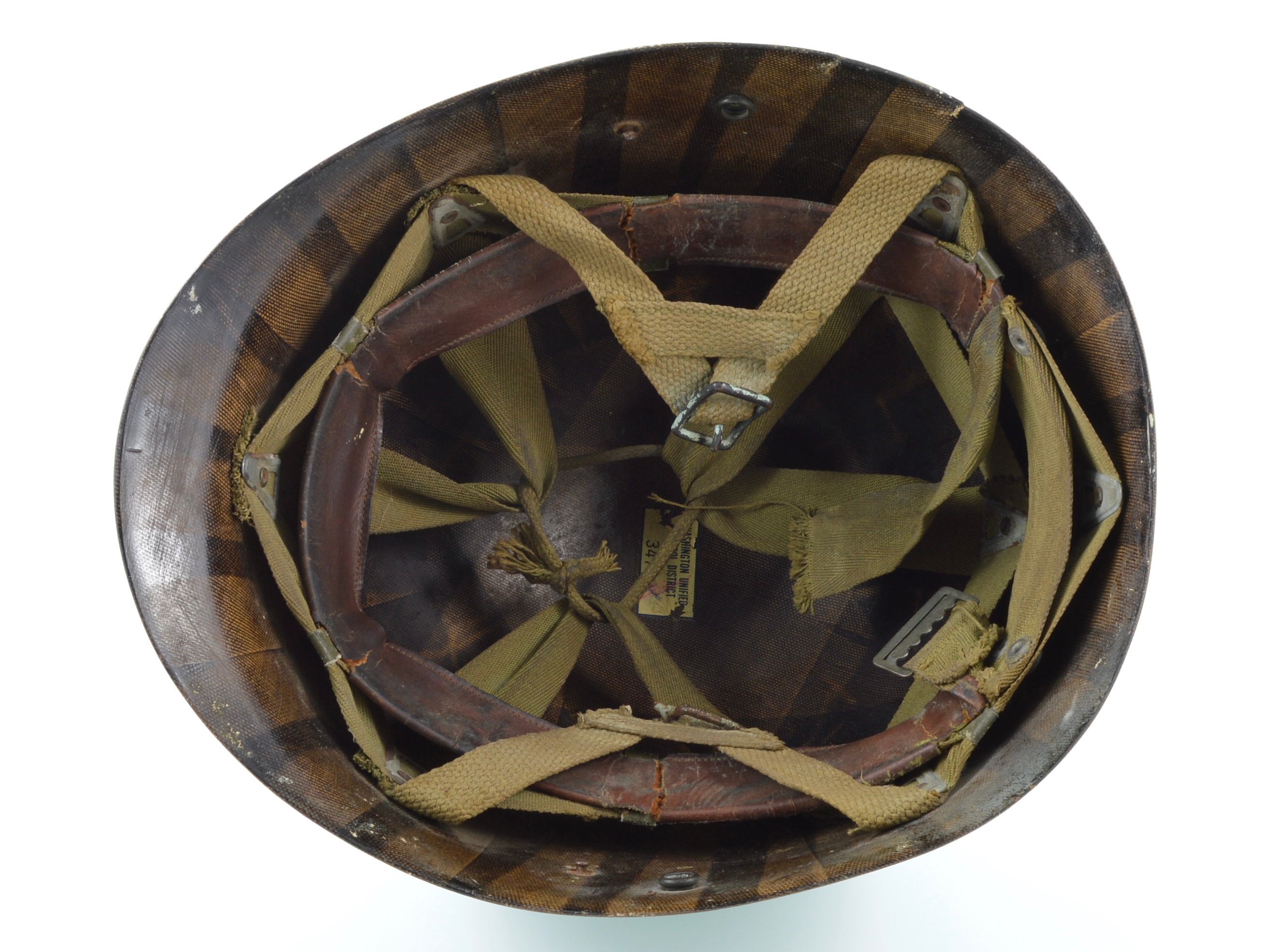 WWII Inland Paratrooper M2 M1-C Helmet Liner — image 7