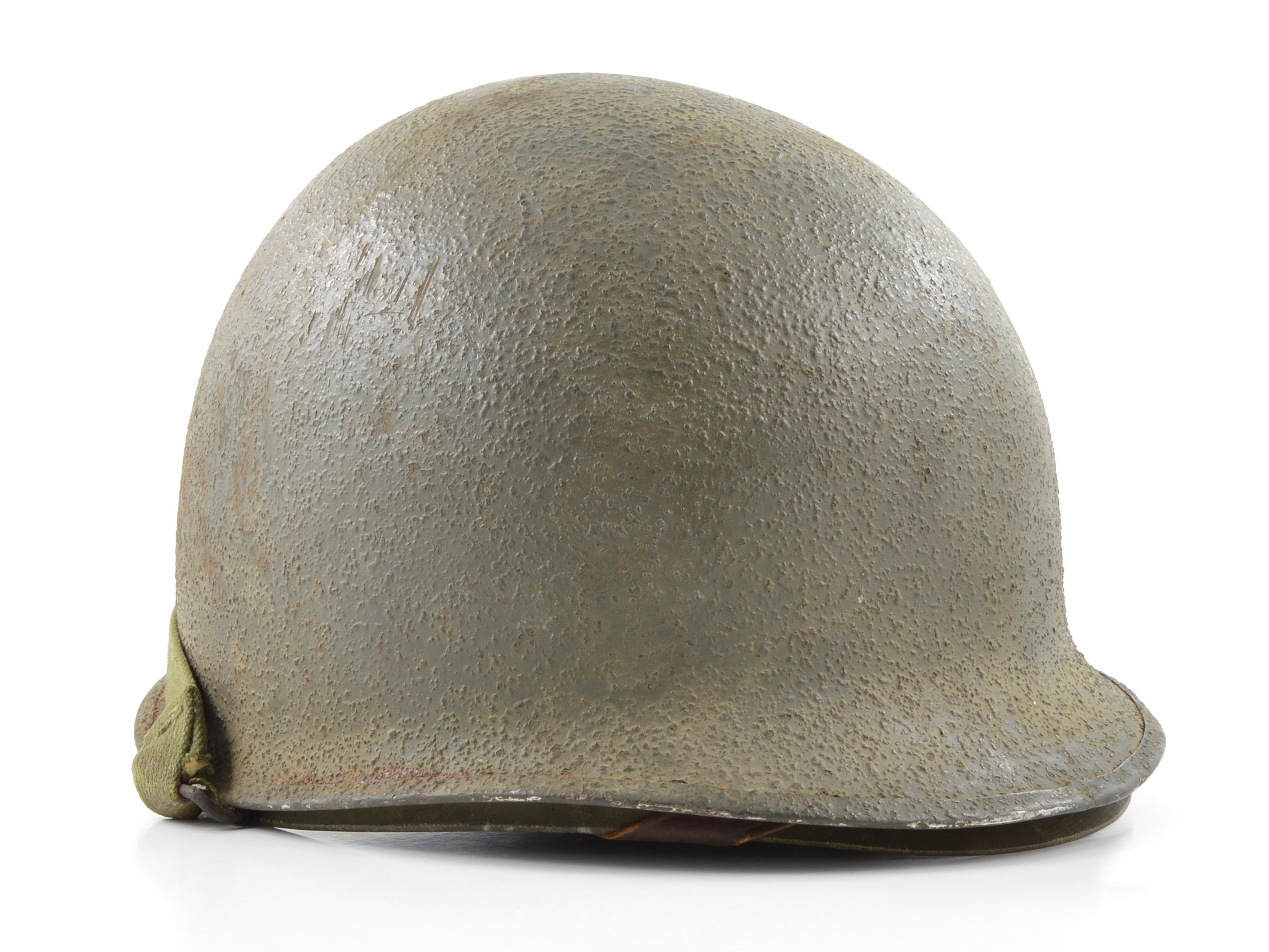 Mid-WWII Swivel Loop M1 Helmet & MSA Liner (1944 Set) — image 14