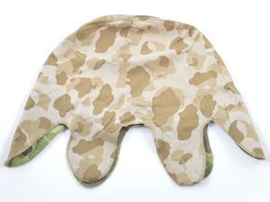 Early-WWII USMC Camouflage Helmet Cover