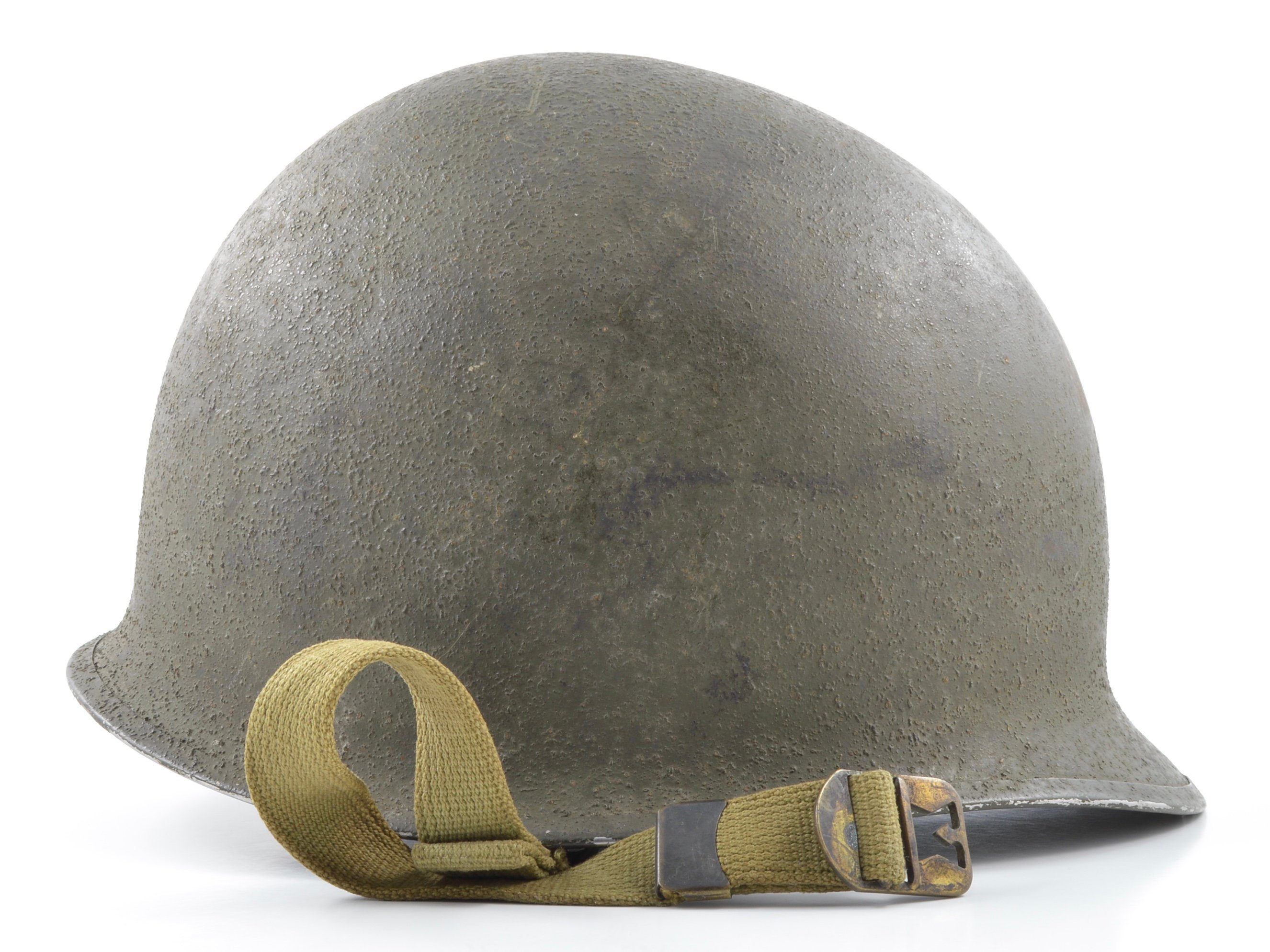 WWII Fixed Loop McCord M1 Helmet Shell (March 1942) — image 11