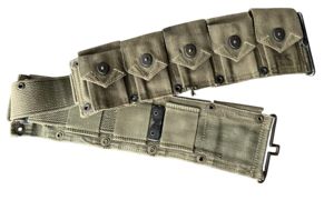 U.S. M1923 Garand Belt Dated 1943 OD Shade - Nice …