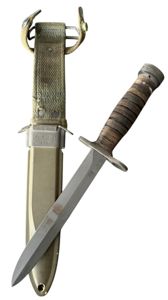 U.S. M4 Bayonet Makers Marked 'Utica' - Nice Used Condition