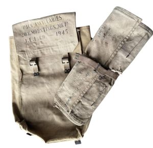 British (Airborne) 20mm Polsten Ammunition Carrier & Tool Roll - …