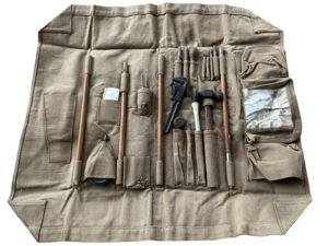 British (Airborne) Tool Roll For 20mm Polsten Gun Including Contents …