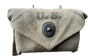 U.S. M1942 First Aid Pouch With Contents - Nice Used …