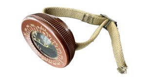 U.S. Airborne Taylor Liquid Filled Compass - Nice Used Condition